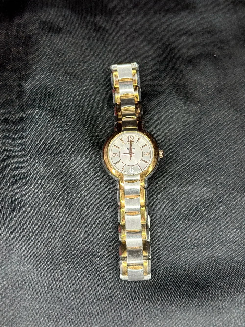 Silver & Gold 2-Tone Watch - Bulova